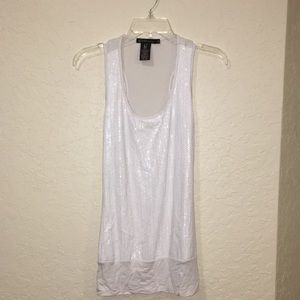 Sequin tank top